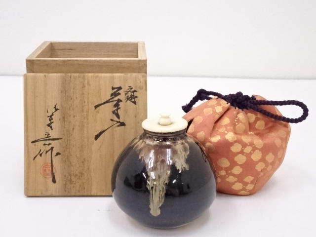 道具 ] - 道具 京焼 桶谷定一造 文琳茶入 □z | ネットショップ圭